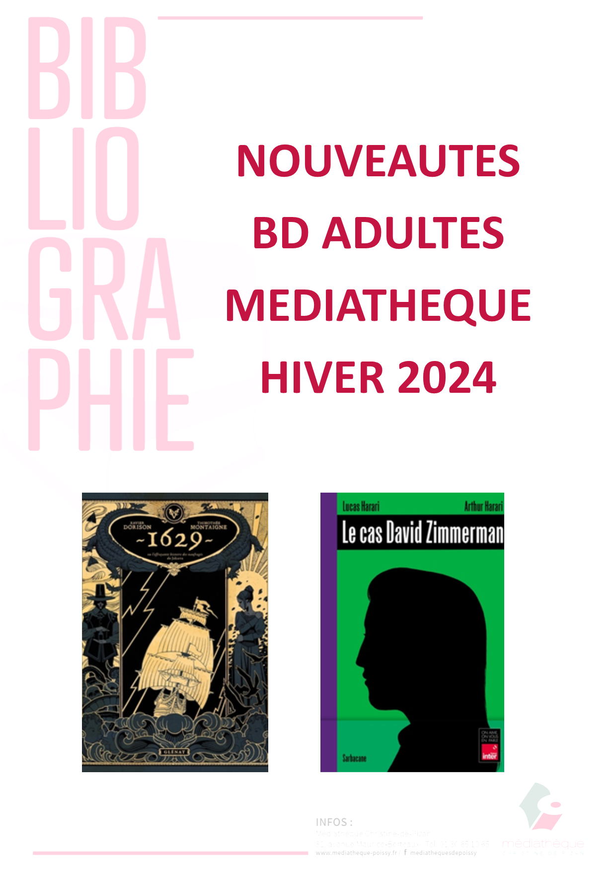 202501 MDQ ADU nouveautés BD